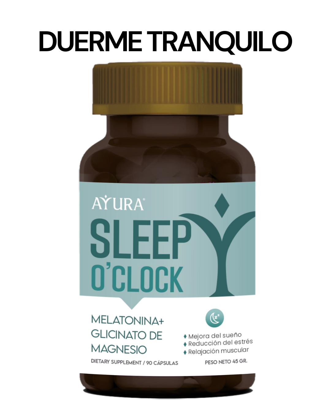 Sueño Profundo – Melatonina + Magnesio Natural