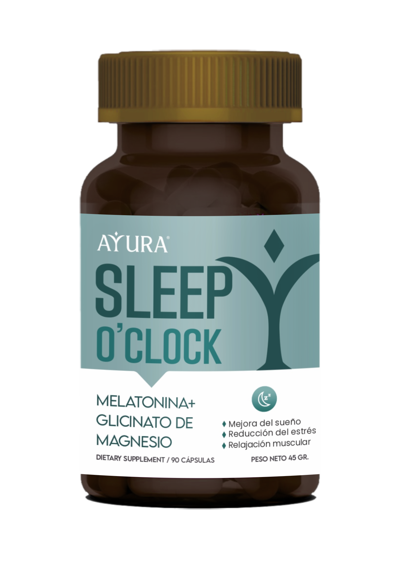 Sueño Profundo – Melatonina + Magnesio Natural